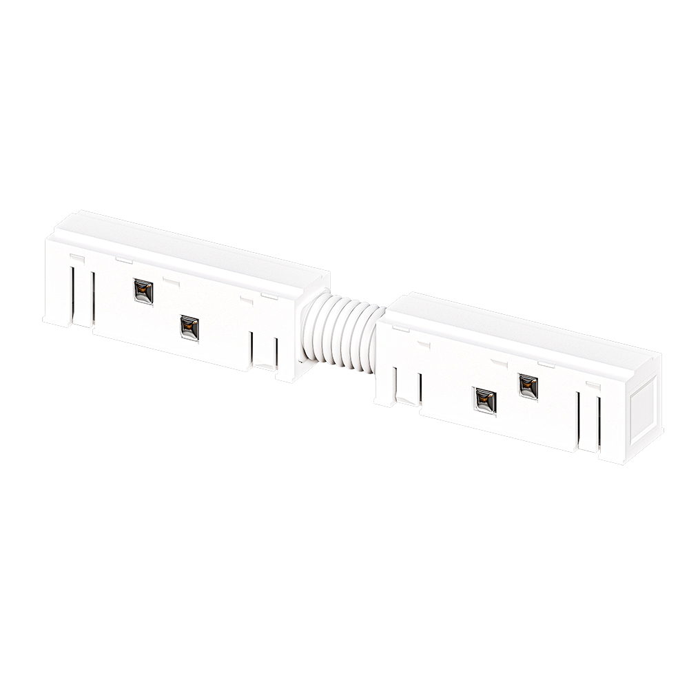 Коннектор для магнитного шинопровода прямой Arte Lamp Linea белый (A483333)