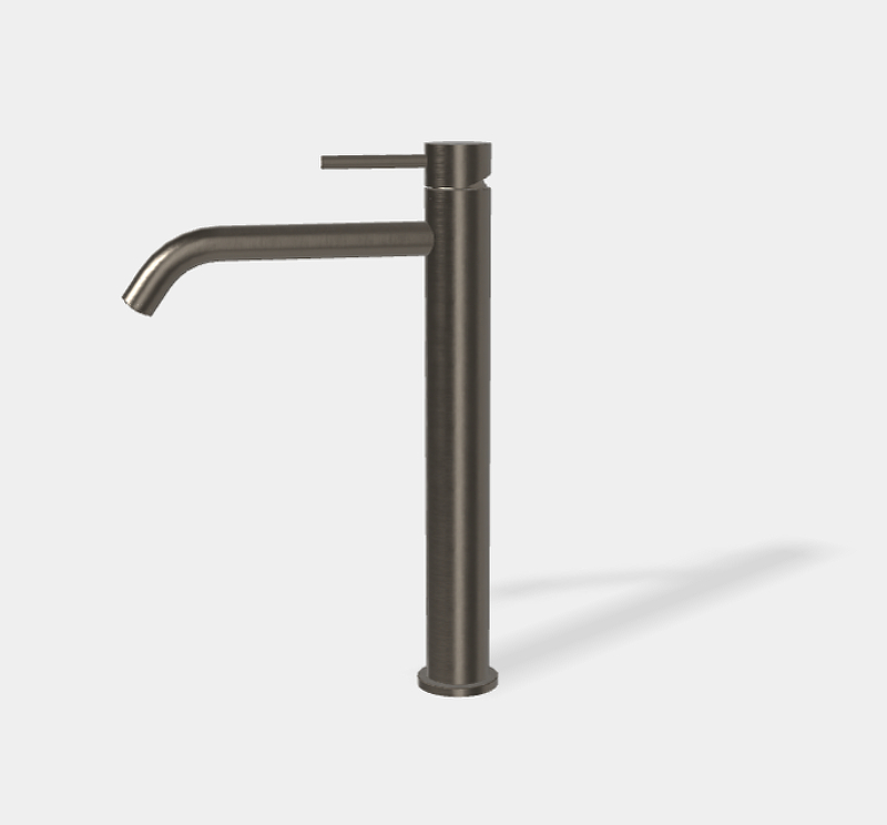 Смеситель для раковины Fima Carlo Frattini Spillo Tech F3031/HXSCS.1 цвет Черный хром брашированный